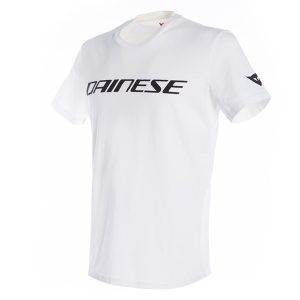 DAINESE DAINESE T-SHIRT 601 WHITE-BLACK